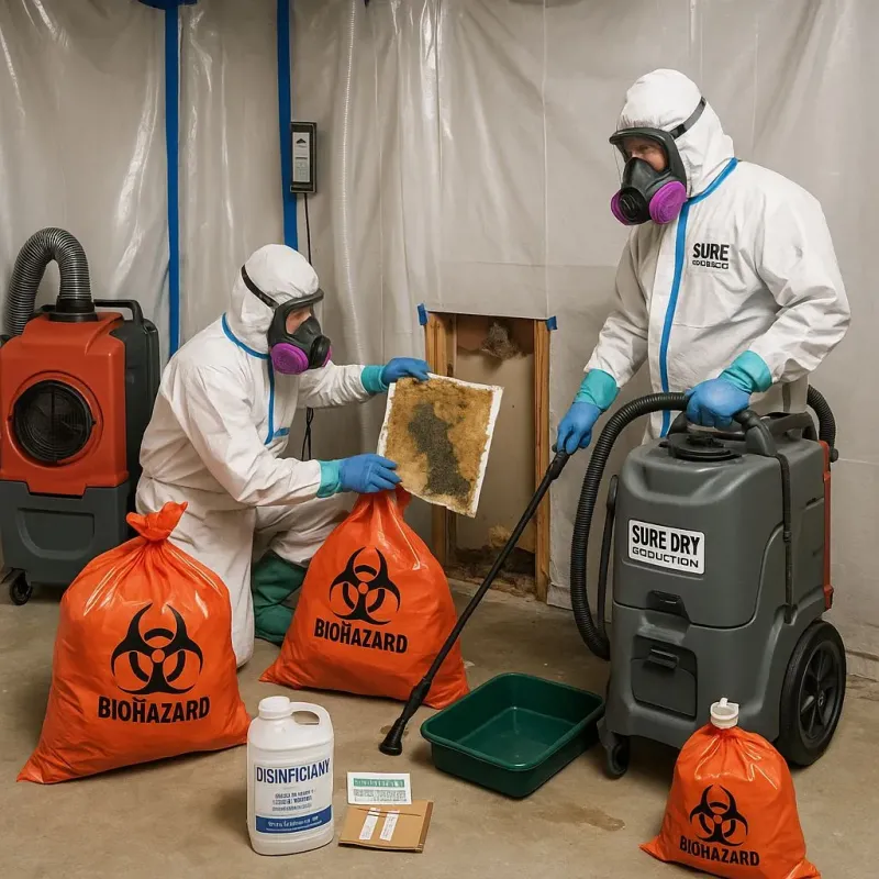 Contaminated Water Handling Protocols process in Grabill, IN