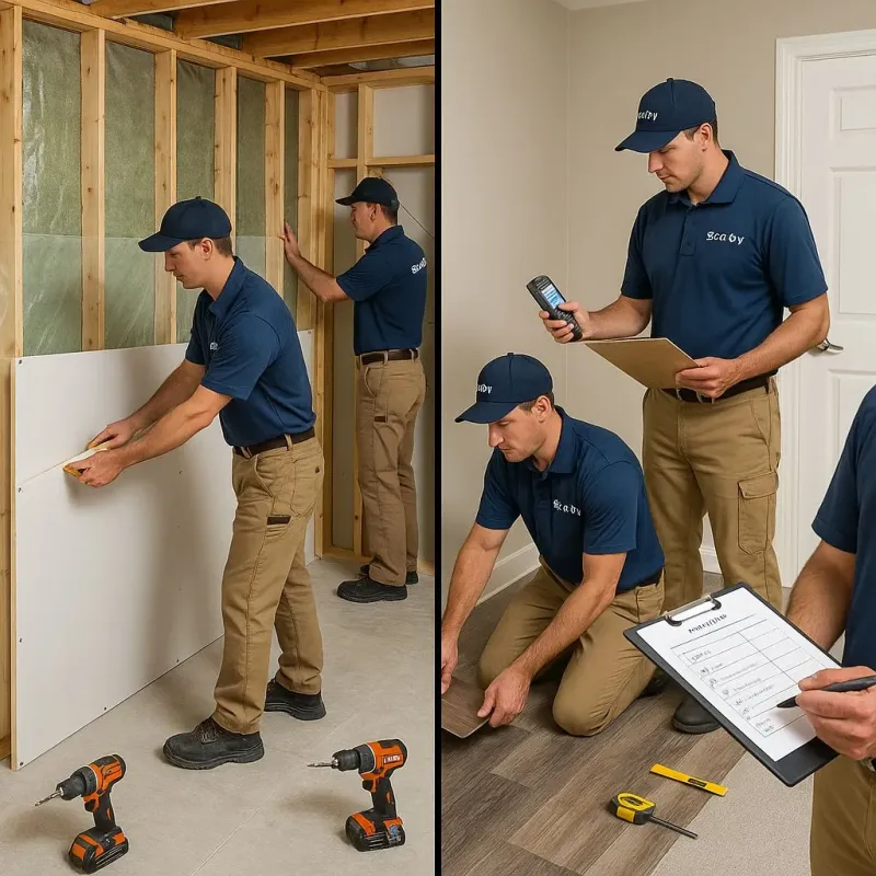 Repairs and Reconstruction process in Grabill, IN