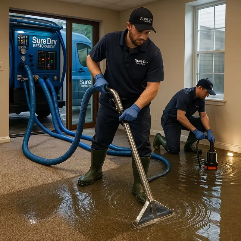 Water Extraction and Removal process in Grabill, IN